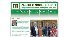 Desktop Screenshot of albertmooreagency.com